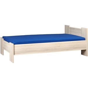 Bedframe 140X210 cm - Incl. Middenbalk - Licht Hout - Wouw