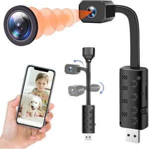 Equivera Verborgen Camera - Spionage Camera - Geheime Camera - Spy Camera - Spycamera - Spion Camera - Verborgen Mini Camera - Spy Camera Mini - Afluisteren - Afluisterapparatuur