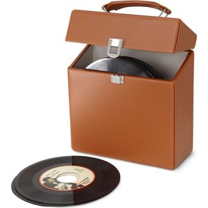 Crosley Platenkoffertje Voor 7"" Singles Vinyl 45 Toeren TAN