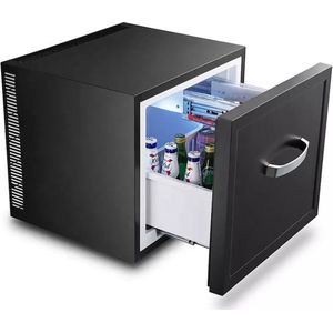 Technomax TD40N lade mini koelkast 28 liter - compleet geruisloos - binnenverlichting - elektronische thermostaat - automatische ontdooiing.