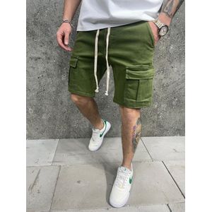 Stijlvolle herenshorts met zijzakken | heren kort breok | W31