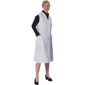 Schriks Jasschort wit mouwloos - M