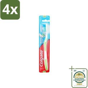 Colgate - Tandenborstel - Extra Clean Medium - 1 Tandenborstel - Voordeelverpakking - 4 stuks - Tandenpoetsen - Mondhygiëne