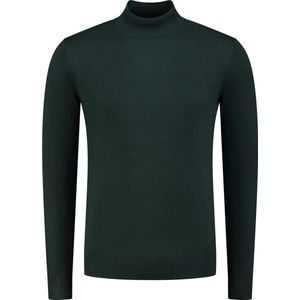 Gents - Turtle neck donkergroen - Maat XL