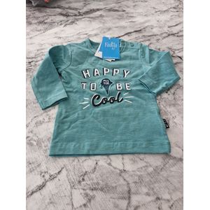 Feetje - Jongens - Shirt Lange mouw - Mint/Melange - Mt 62