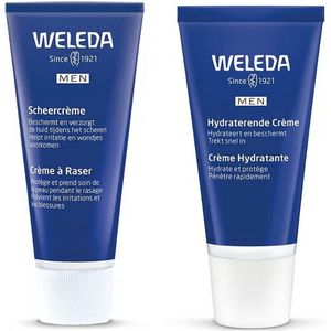 BodyBeautySkinCare / 1 X Weleda scheercreme - 1 X Weleda Hydraterende creme -For Men!