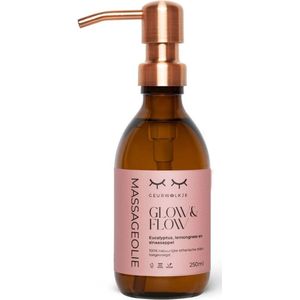 Natuurlijke Massage Olie - Glow & Flow - 250 en 500 ML