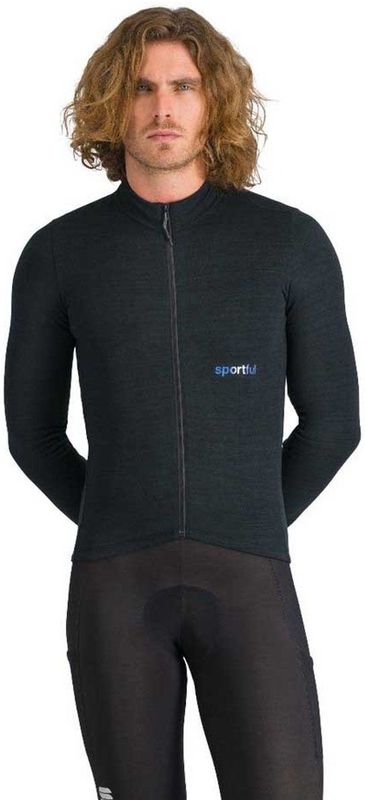 Sportful - Supergiara Wool - Trui - Zwart - Lange Mouwen - M