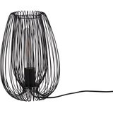 Leitmotiv Lucid Lamp- Tafellamp - Ijzer - Ø22 x 33 cm - Zwart