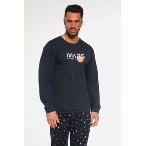 Cornette Katoenen Pyjama Heren Volwassenen Winter Matching Gezin Pyama Lange Mouw Lange Broek Mars 2 115/233 XXL