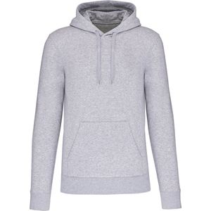 Kariban Ecologische herensweater met capuchon K4027 - Oxford Grey - 3XL