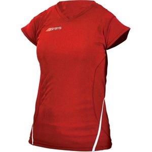 Grays G650 Dames Shirt - Shirts  - rood - XXS