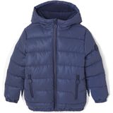 Vertbaudet Fleecegevoerde jas - met capuchon - reflecterend effect