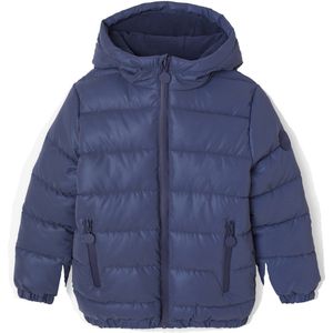 Vertbaudet Fleecegevoerde jas - met capuchon - reflecterend effect