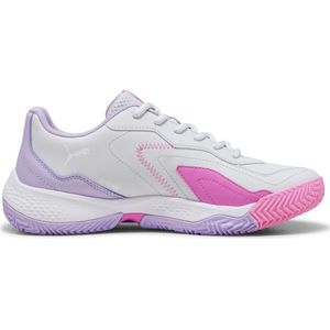 Puma Nova Smash Tennisschoenen Zilver/Roze/Lila