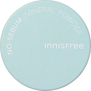Innisfree - No sebum Mineral Powder 5g - Korean skincare - Vette Huid - Verminderd glans - Setting Powder