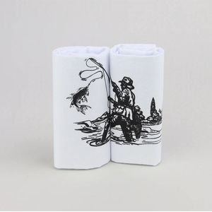 Sophos Lifestyle Herenzakdoek ""Fishing"" 100% katoen