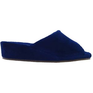 Westland MARSEILLE - Volwassenen Dames pantoffels - Kleur: Blauw - Maat: 38.5