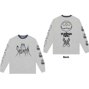Disney The Nightmare Before Christmas - Pumpkin King Longsleeve shirt - S - Grijs