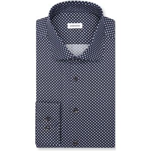 Seidensticker - Chemise slim fit - Langarm Hemd - Blauw