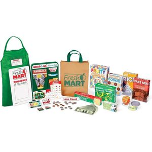 Melissa & Doug Fresh Mart Supermarkt - Aanvullende collectie (speelsets en speelkeukens, geweldig cadeau voor meisjes en jongens - ideaal voor kindere