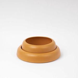 Raawii Omar bowl 01 D23.5cm H9.5cm mustard