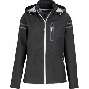 BJ�ØRNSON Jinte Softshell Zomerjas Dames - Winddicht - Ademend - Maat 44 - Zwart