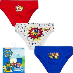 Set van 3 Paw Patrol onderbroeken maat 116/128, comics