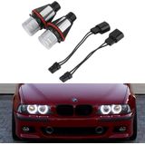 VCTparts - Witte LED 6500K H8 Canbus Angel Eye Verlichting - Voor BMW E87 E39 M5 E60 E61 E63 E64 X3 E83 X5 E53