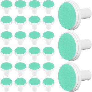 Zeynomax - Stuks Nagelpolijstmachine Vervanging Hoofd voor Baby Nagelverzorging en Trimmer - Elektrische Nagelvijl Pads Bulk Accessoires Slijpkop
