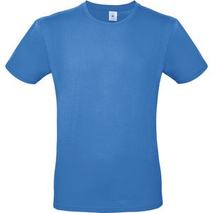 Classic E150 T-shirt B&C Collectie Azuurblauw Maat L