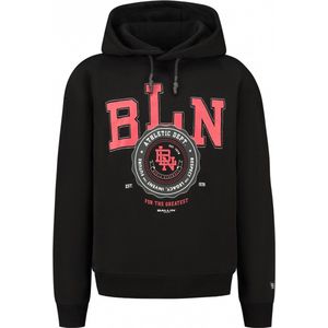 Ballin Amsterdam - Jongens Oversized fit Sweaters Hoodie LS - Black - Maat 6