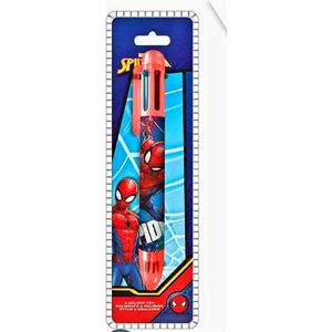 Spiderman 6 Kleuren Pen