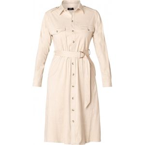 YESTA Beverly Jurk - Soft Sand - maat 4(54/56)
