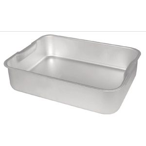 Vogue Diep Roosteren Pan 520x420x100mm - Aluminium Bakoven Dienblad - Non Stick