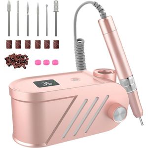Nagelfrees - Nagelfrees set - Nagelfrees elektrische - Nagelfrees Electrisch - Nagelfrees Manicure Pedicure - Manicure set - Manicureset - Pedicureset - Pedicure set - Nagelfrees Machine - Elektrische nagelvijl voor gelnagels - Nagelfreesmachine