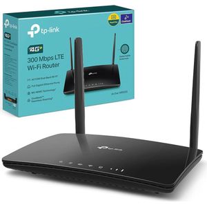 Draadloze Dual-Band Gigabit Router 4G+ met Nano SIM-sleuf en MU-MIMO Technologie