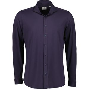 Hensen Overhemd - Slim Fit - Blauw - XL