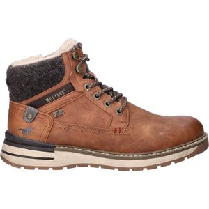 Mustang - Veterboot - Cognac - Imitatieleer - Comfortabel en Waterbestendig