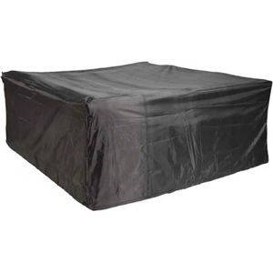 Maxxcovers Tuinsethoes - Tuinmeubelhoes - Rechthoek - Waterdicht - 160X150X85 cm - Tuintafel en Stoelen