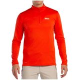 8000 - Portu - T-shirt - Lange Mouw - Met Halve Rits - Polyester-Elastaan