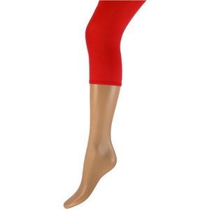 Kinderlegging 60 denier Rood capri 134-140