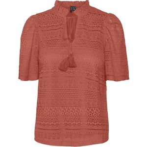 VERO MODA - VMHONEY LACE TASSEL TOP - Dames - Blouses