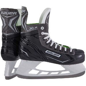 Bauer ijshockeyschaats X-LS zwart-zilver-wit (size 10 maat 45,5) - geslepen