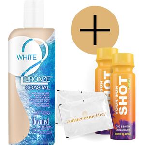 Devoted Creations - W2B Coastal + 2 Your Sun Shots + 2 Verfrissingsdoekjes