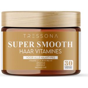 Tressona Super Smooth Complete Verzorging - Haarolie Vitamines - Arganolie - Kokosolie - Vitaminen