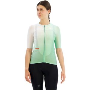 Sportful Light Korte Mouw Wielertrui Groen M Vrouw