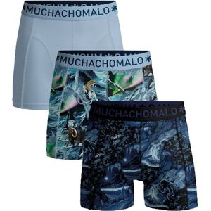 Muchachomalo – Boxershorts Boys – 3 Pack – Jongens Ondergoed – 95% Katoen – Maat 104