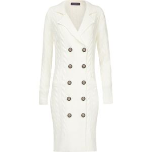 Felix Hardy Jurk Dames Ecru - M