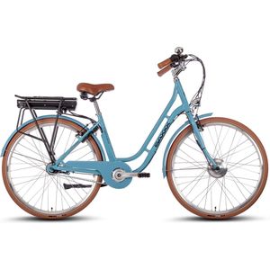 Elektrische damesfiets Classic Plus 2.0, 45 cm, Saxxx, N7, blauw